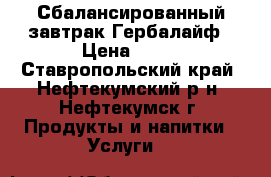 Сбалансированный завтрак Гербалайф › Цена ­ 11 - Ставропольский край, Нефтекумский р-н, Нефтекумск г. Продукты и напитки » Услуги   